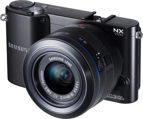 NX1100 Camera + 20-50mm i-Function f/3.5-5.6 Lens - Zwart