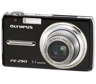 Olympus-FE-290 Digitale Compact Camera - Zwart (In doos)-tweedehands