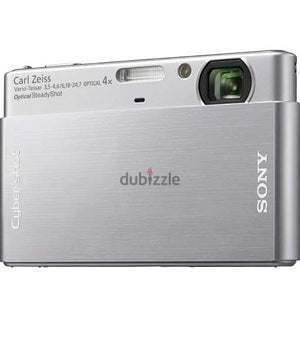 Cyber-Shot DSC-T77 Digitale Compact Camera - Zilver