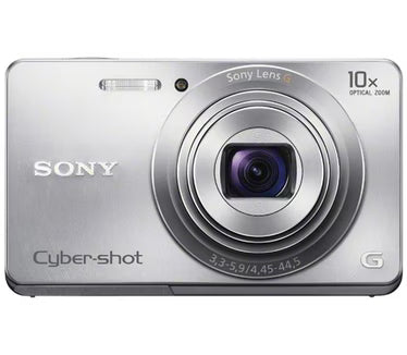 Sony-Cyber-Shot DSC-W690 Digitale Compact Camera - Zilver-tweedehands