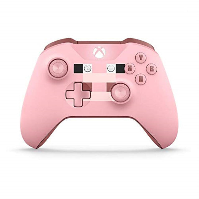 Xbox One controller Minecraft Pig Edition, roze, voorkant