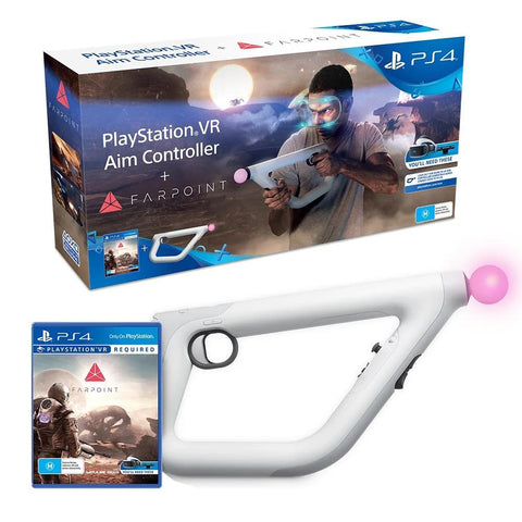 PlayStation VR Aim Controller met Farpoint bundle Playstation 4 in doos