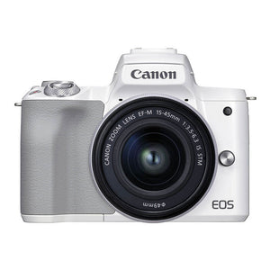 EOS M50 Systeemcamera + 15-45mm IS STM Lens - Wit (In doos)