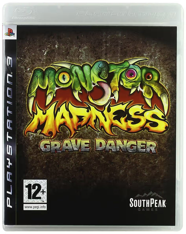 PlayStation 3 Monster Madness Grave Danger, doos voorkant