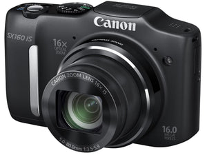 PowerShot SX160 IS Digitale Compact Camera - Zwart (In doos)