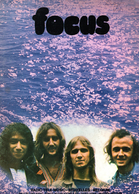 Focus muziekuitgave - voorkant met bandfoto