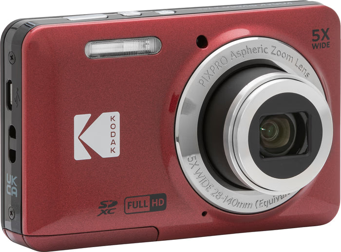 Kodak-FZS50 Digitale Compact Camera - Rood-tweedehands