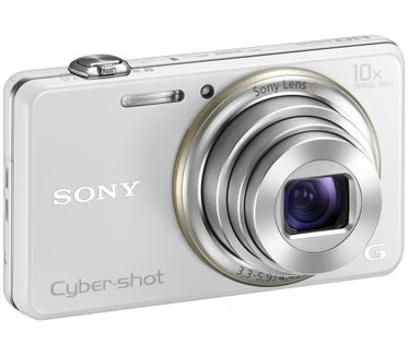 Sony-Cyber-Shot DSC-WX100 Digitale Compact Camera - Wit (In doos)-tweedehands