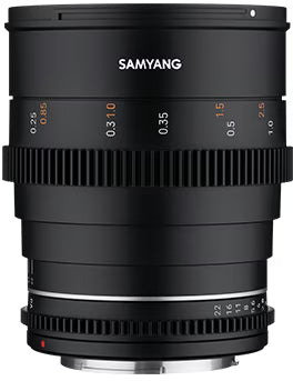Samyang-Cine Objectief / Video Objectief 24mm T1.5 VDSLR MK2 voor Canon RF (Nieuw)