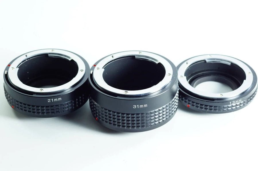 Macro Extensionringen / Tussenringen Set 13mm 21mm 31mm voor Nikon F