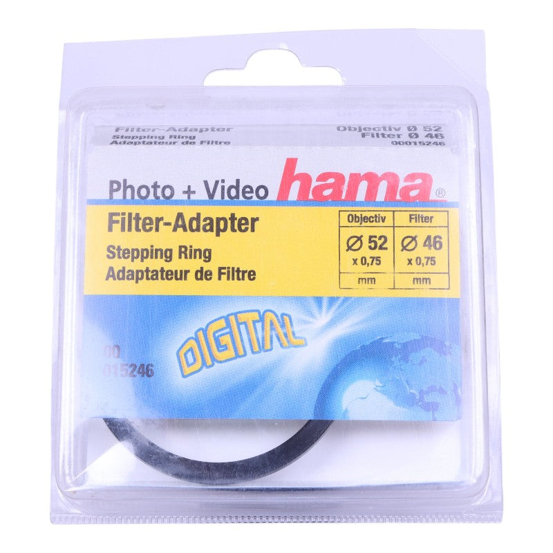 Filter-Adapter / Verloopring Objectief 52 mm - Filter 46 mm (00015246) (Nieuw)