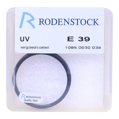 UV Filter E 39 (39mm) - 1095.0030.039 (Nieuw)