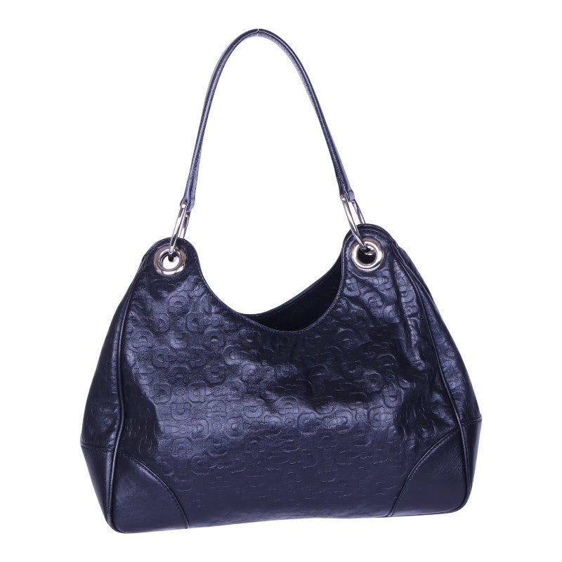 Princy Hobo Zwart Leer
