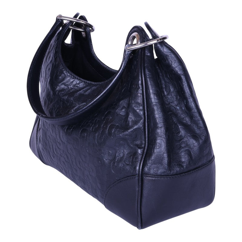 Princy Hobo Zwart Leer