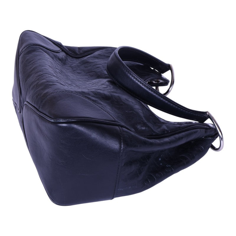 Princy Hobo Zwart Leer