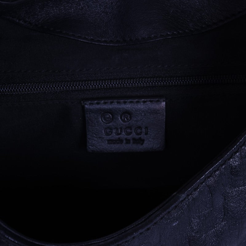 Princy Hobo Zwart Leer