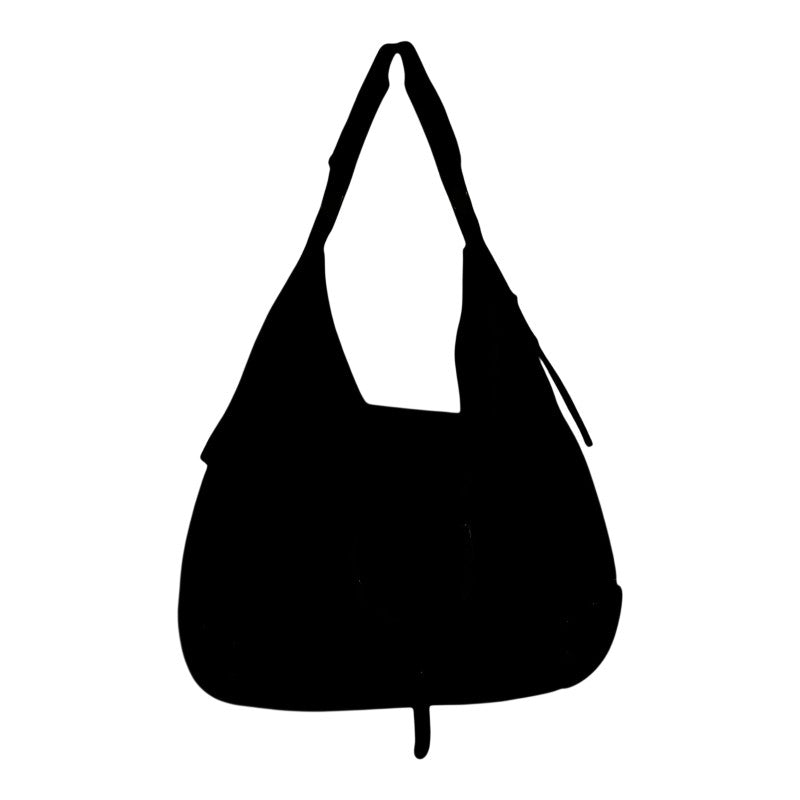 D-Ring Hobo Tas Bruin Leer