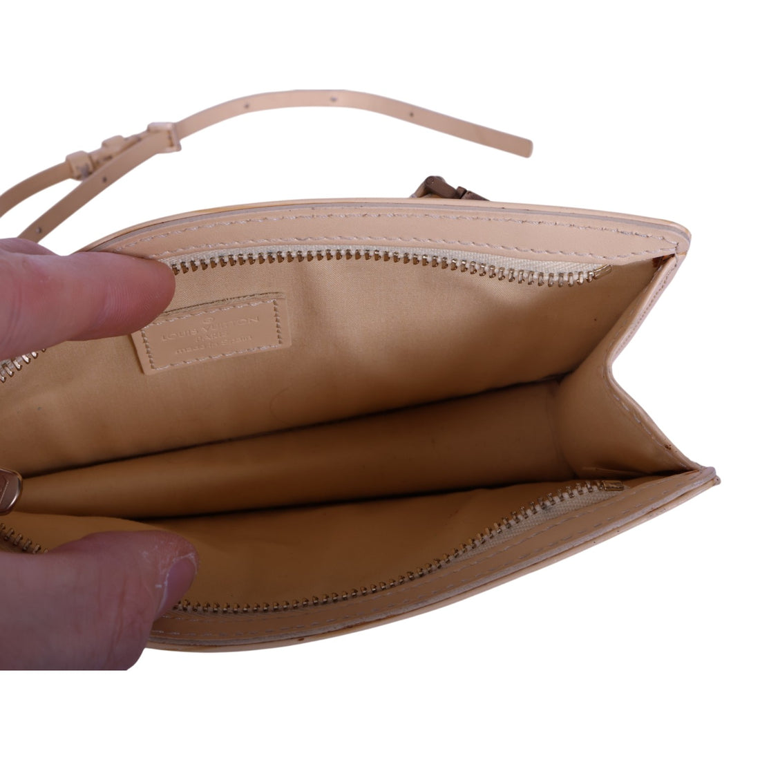 Pochette Accessoires Epi Vanille