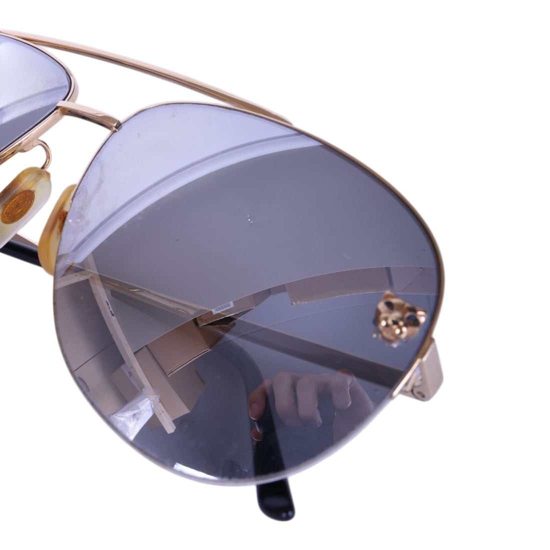 Panthère Pilotenzonnebril Goud - CT0065S