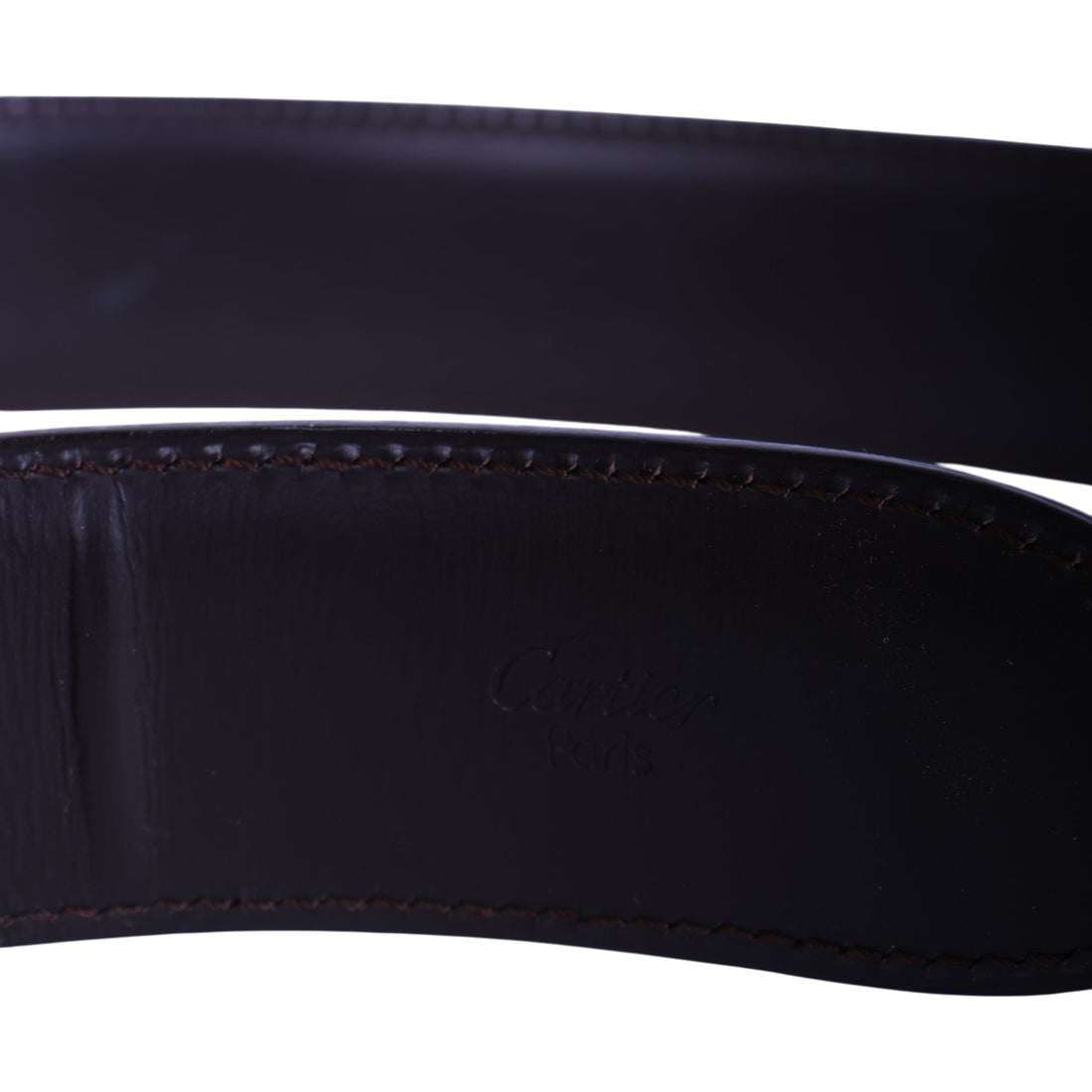 Reversible Leren Riem Zwart/Bruin - Zilverkleurige Gesp