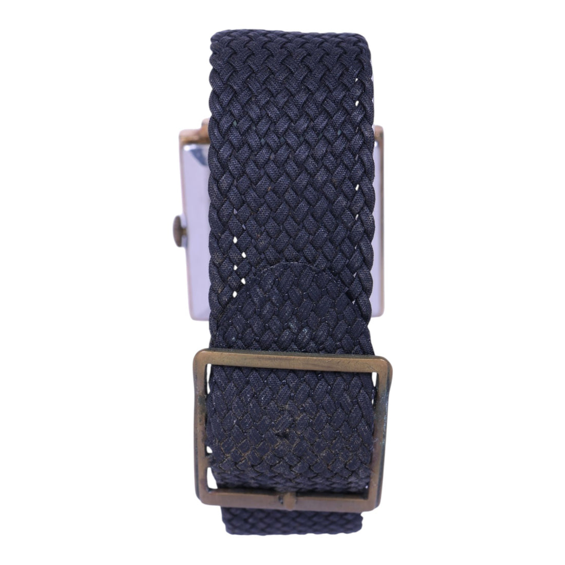 Vierkant Verguld Herenhorloge met Datum - 17 Jewels Incabloc