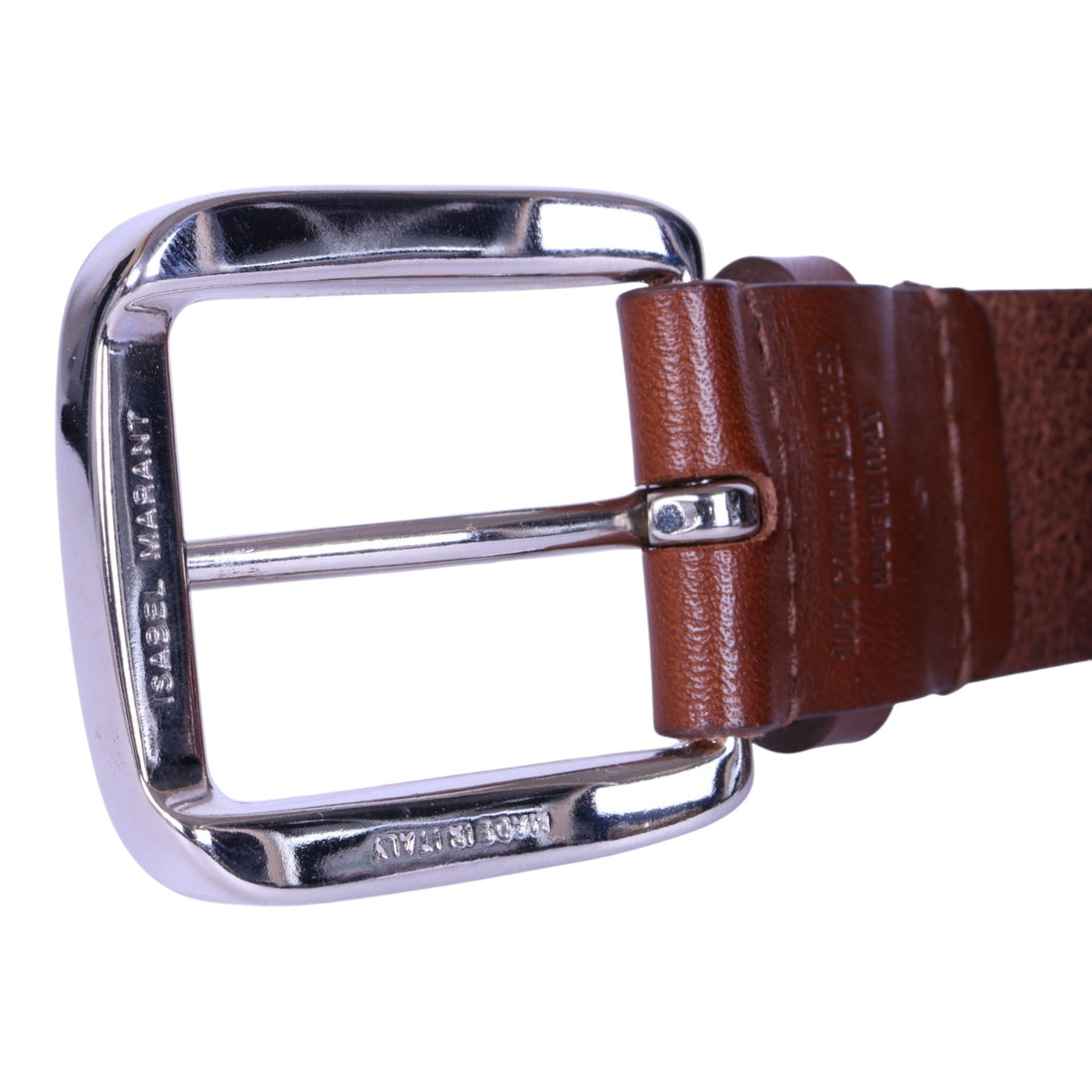 Rica Studded Riem Cognac - Maat S