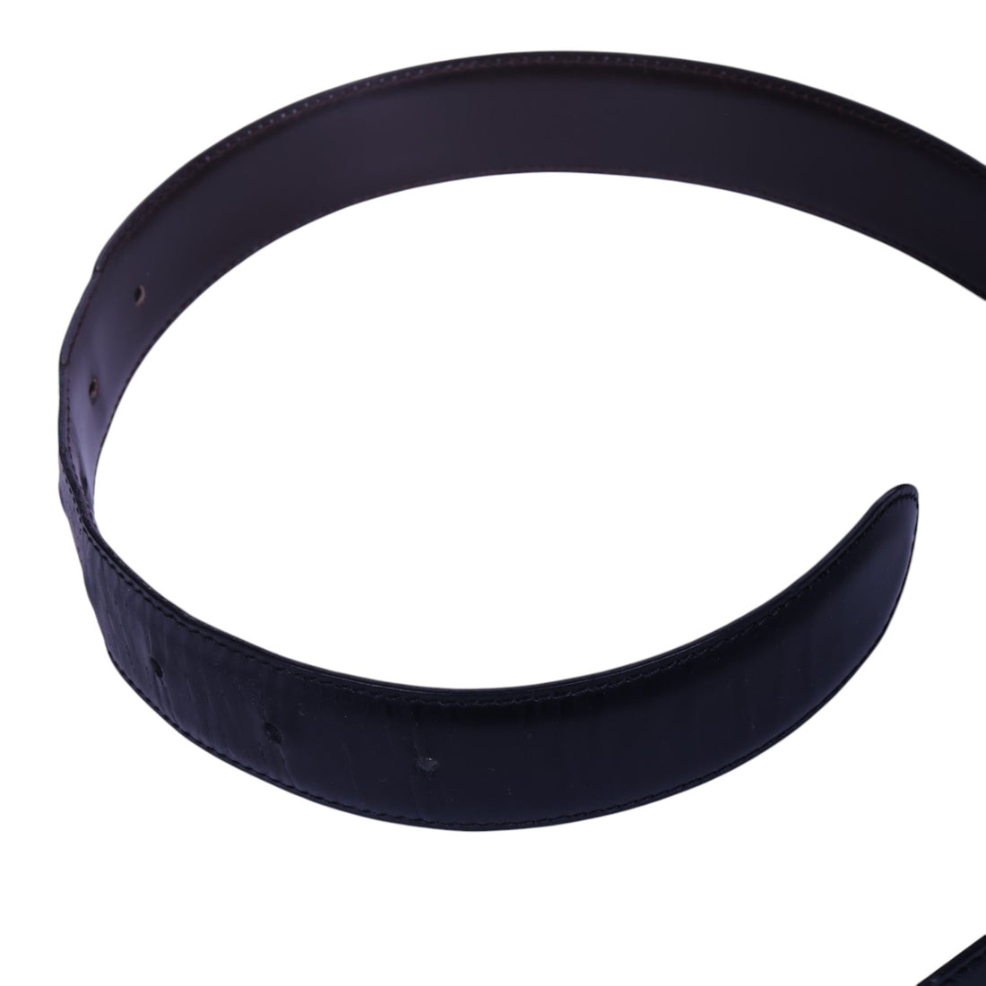 Tank Reversible Leren Riem Zwart/Bruin - Zilverkleurige Gesp