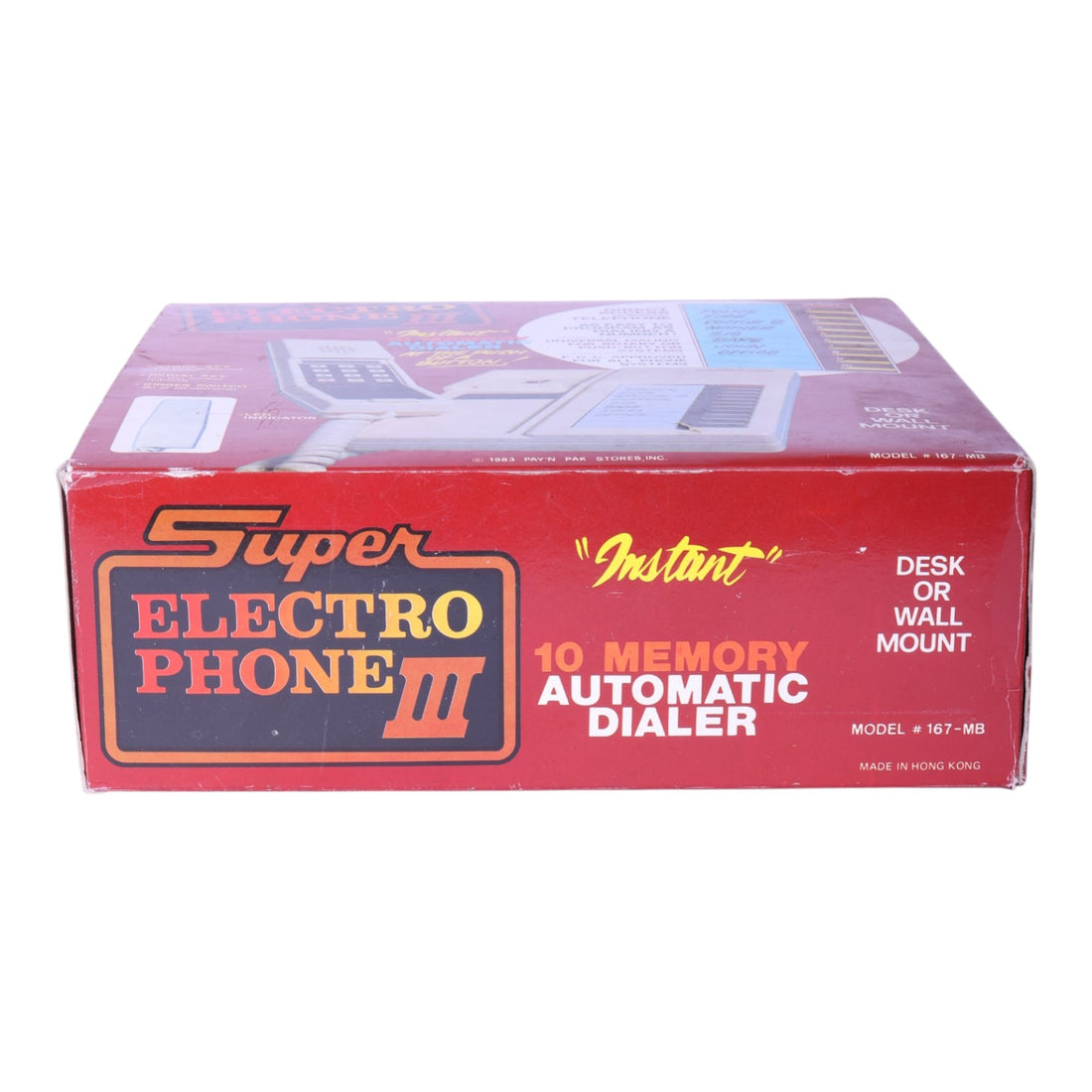 Super Electro Phone III - 10 Memory Automatic Dialer (167-MB)