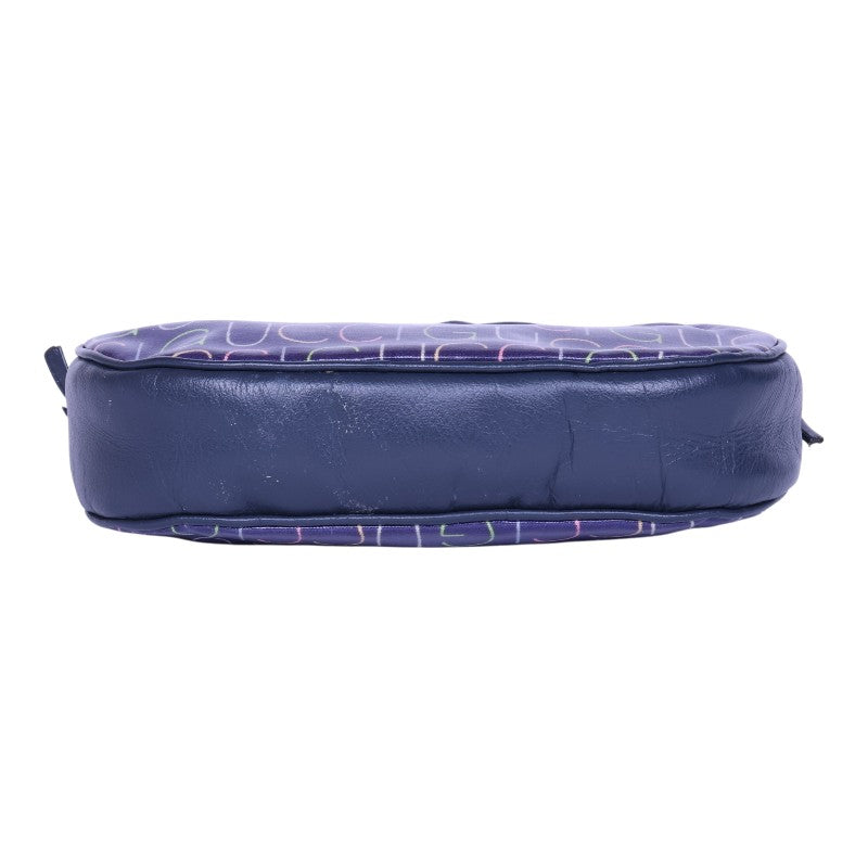 Boutique Crossbody Tas - Multicolor Logo Navy