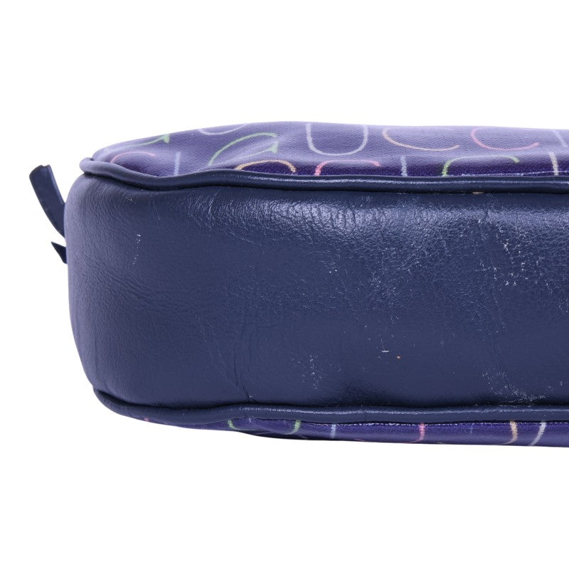 Boutique Crossbody Tas - Multicolor Logo Navy