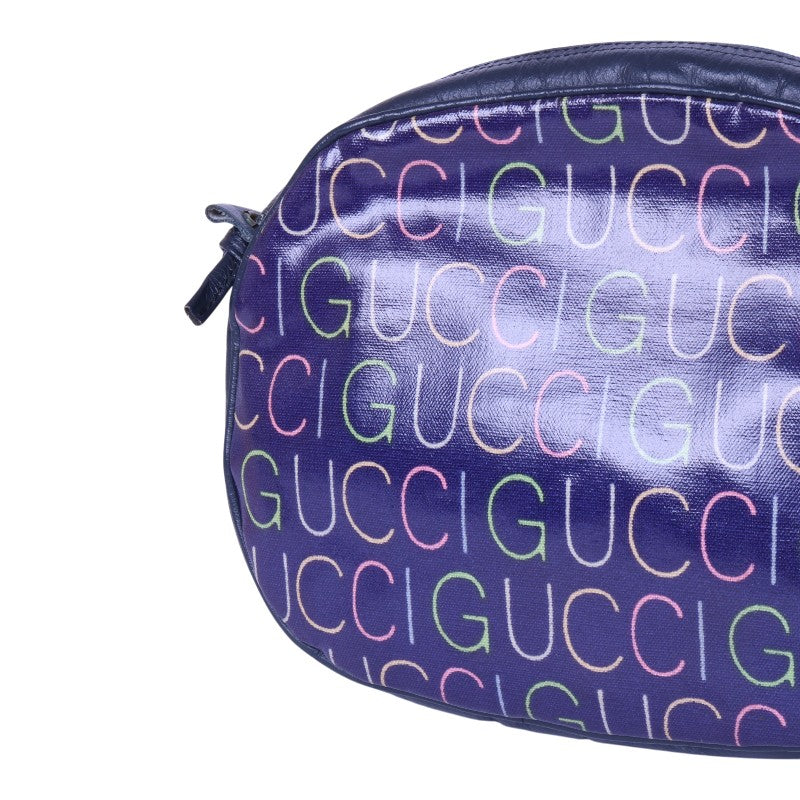 Boutique Crossbody Tas - Multicolor Logo Navy