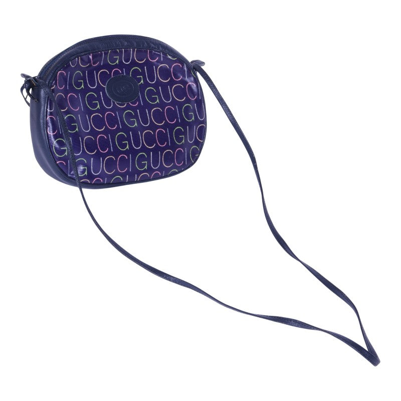 Boutique Crossbody Tas - Multicolor Logo Navy