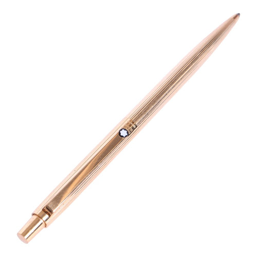 Slimline Balpen - Verguld Geribbeld