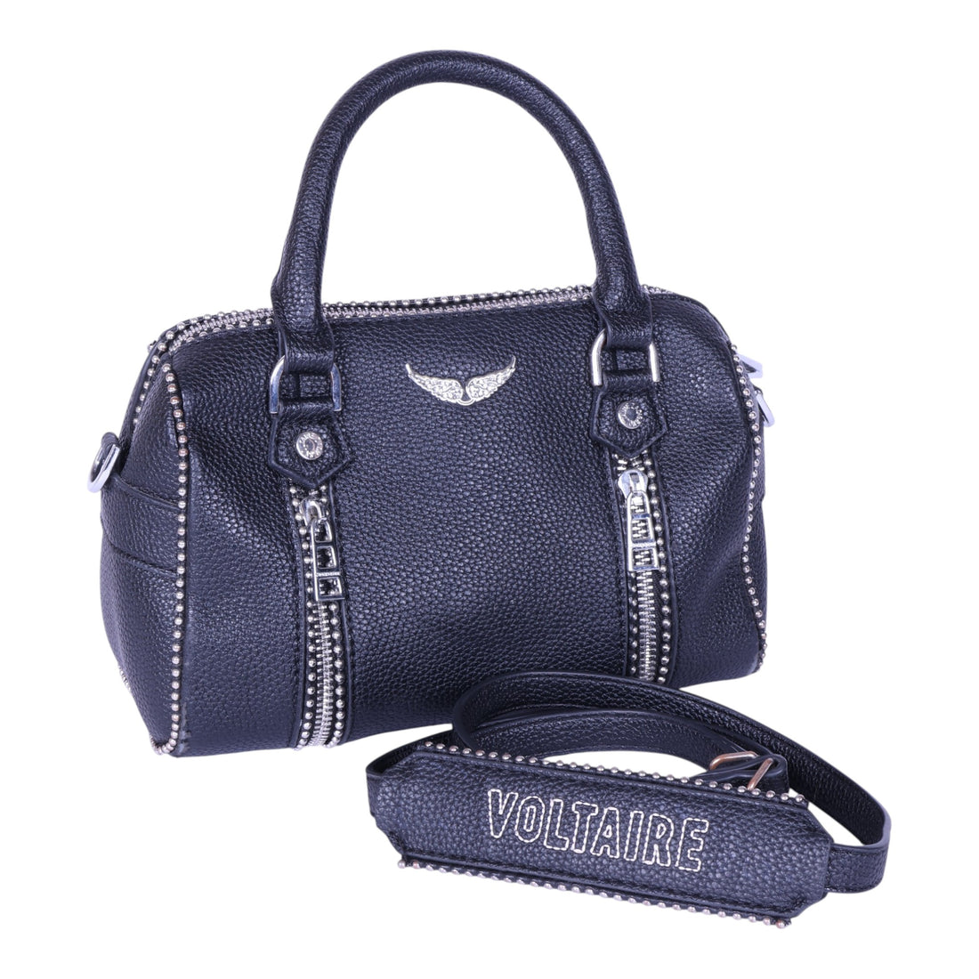 Sunny Studs Boston Tas Zwart