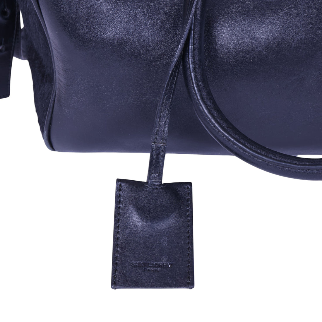 Classic Duffle 6 Zwart Haarkalf