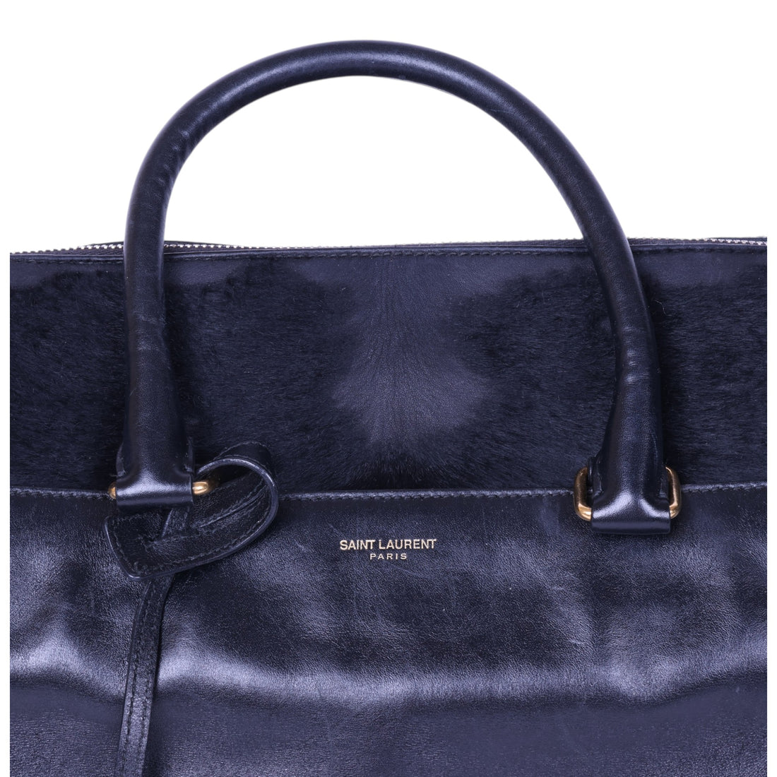 Classic Duffle 6 Zwart Haarkalf
