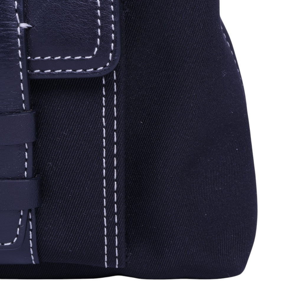 4G Schoudertas Canvas Donkerblauw