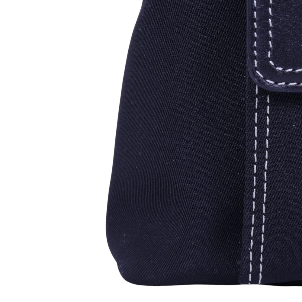 4G Schoudertas Canvas Donkerblauw