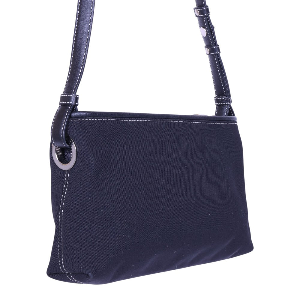 4G Schoudertas Canvas Donkerblauw