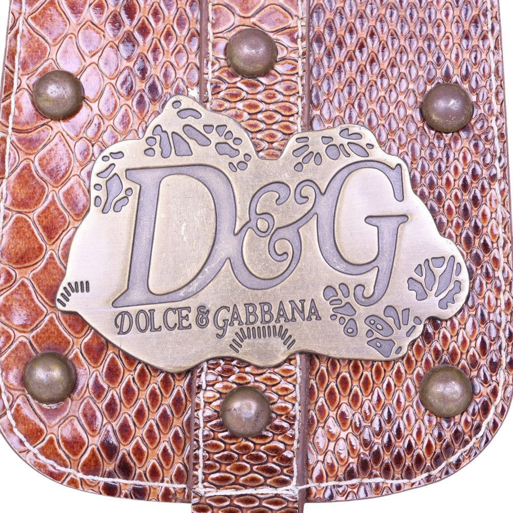 Logo Schoudertas Monogram Canvas Roze met Studs