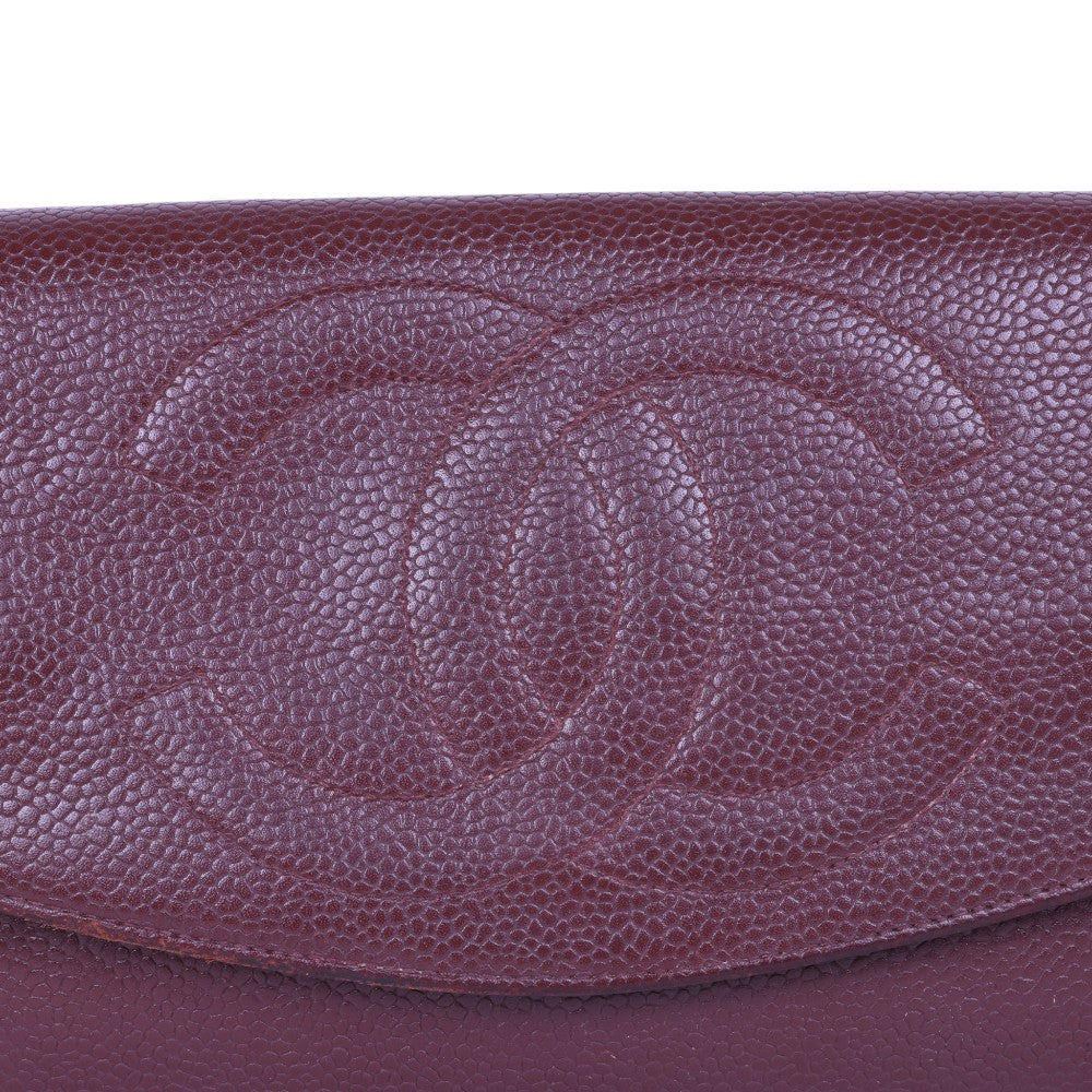 Timeless CC Wallet on Chain Bordeaux Caviar