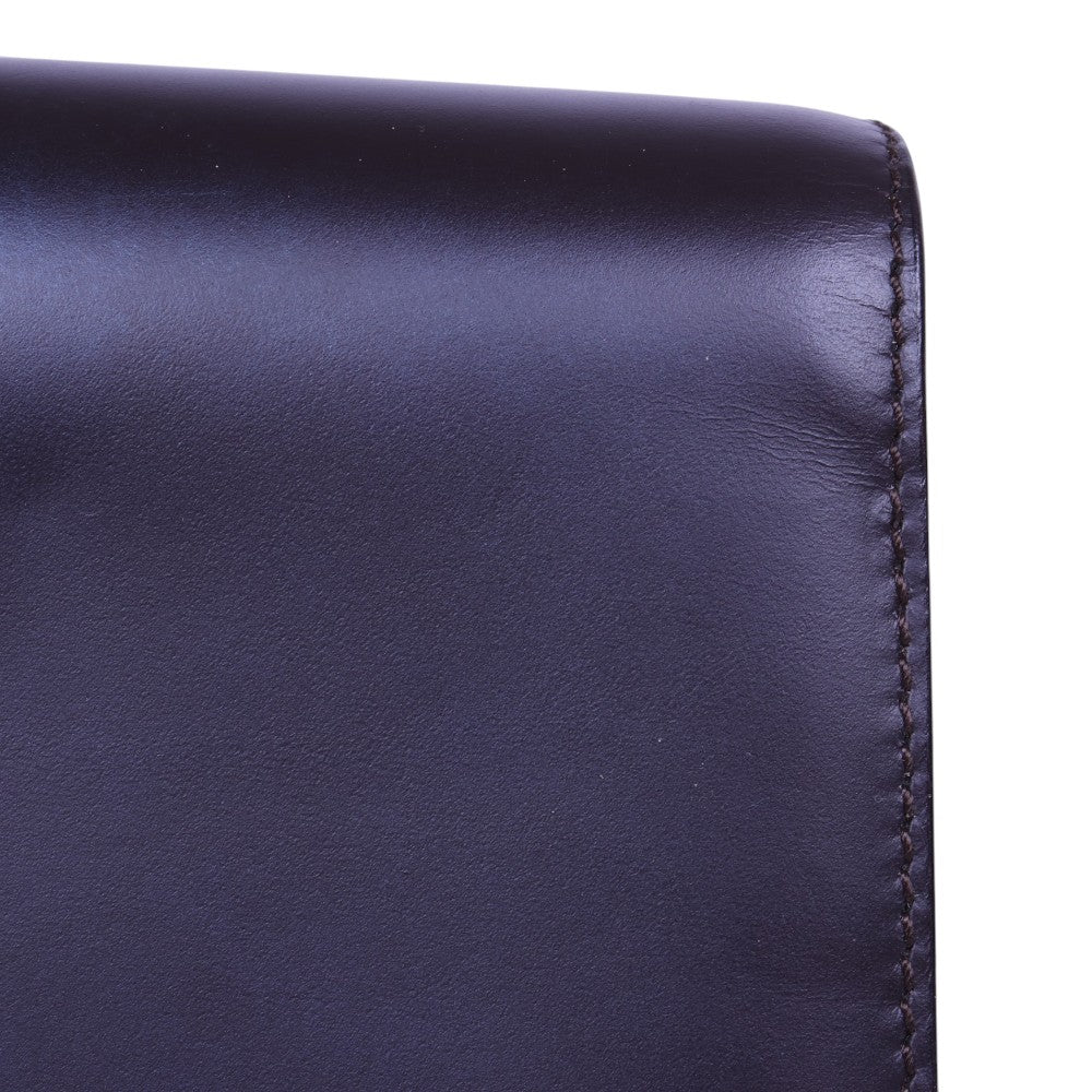 Square G Schoudertas - Aubergine Leer