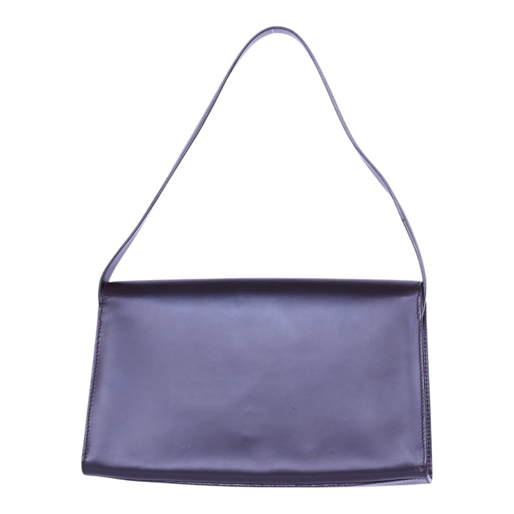 Square G Schoudertas - Aubergine Leer