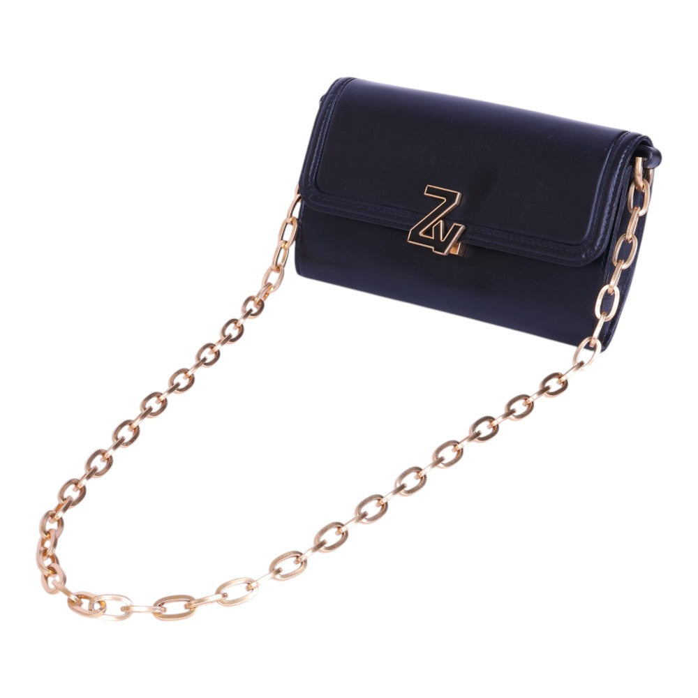 ZV Initiale Wallet On Chain - Zwart