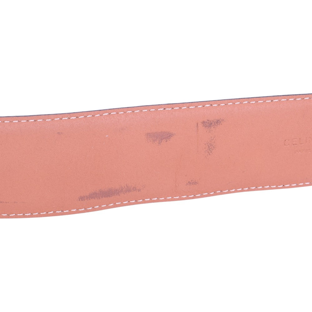 Collier de Chien Riem - Zwart Leer - Maat 80