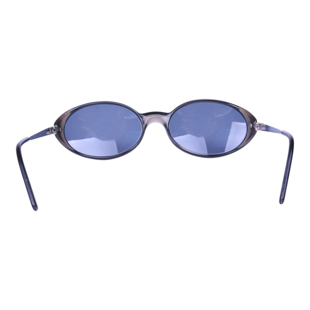 Ovale Zonnebril Zwart met Side Shields
