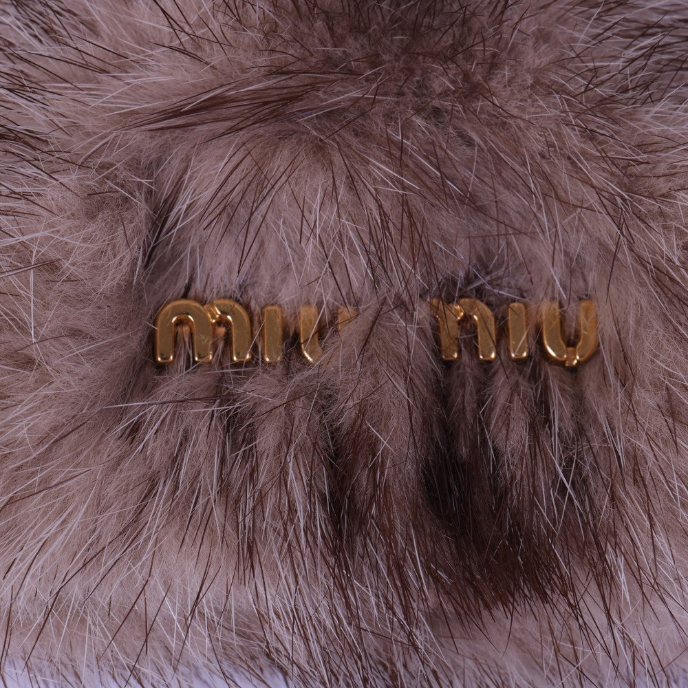 Mink Bont Buideltasje - Crossbody