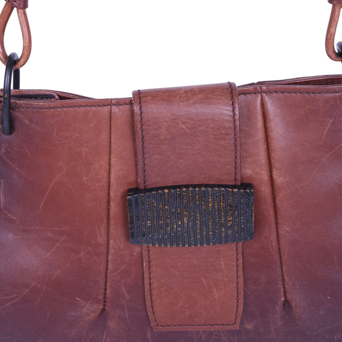 Gradient Schoudertas Bruin Leer (Tom Ford era)