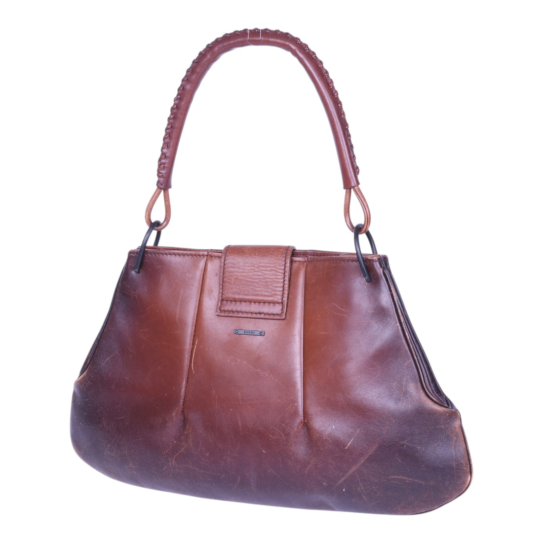 Gradient Schoudertas Bruin Leer (Tom Ford era)