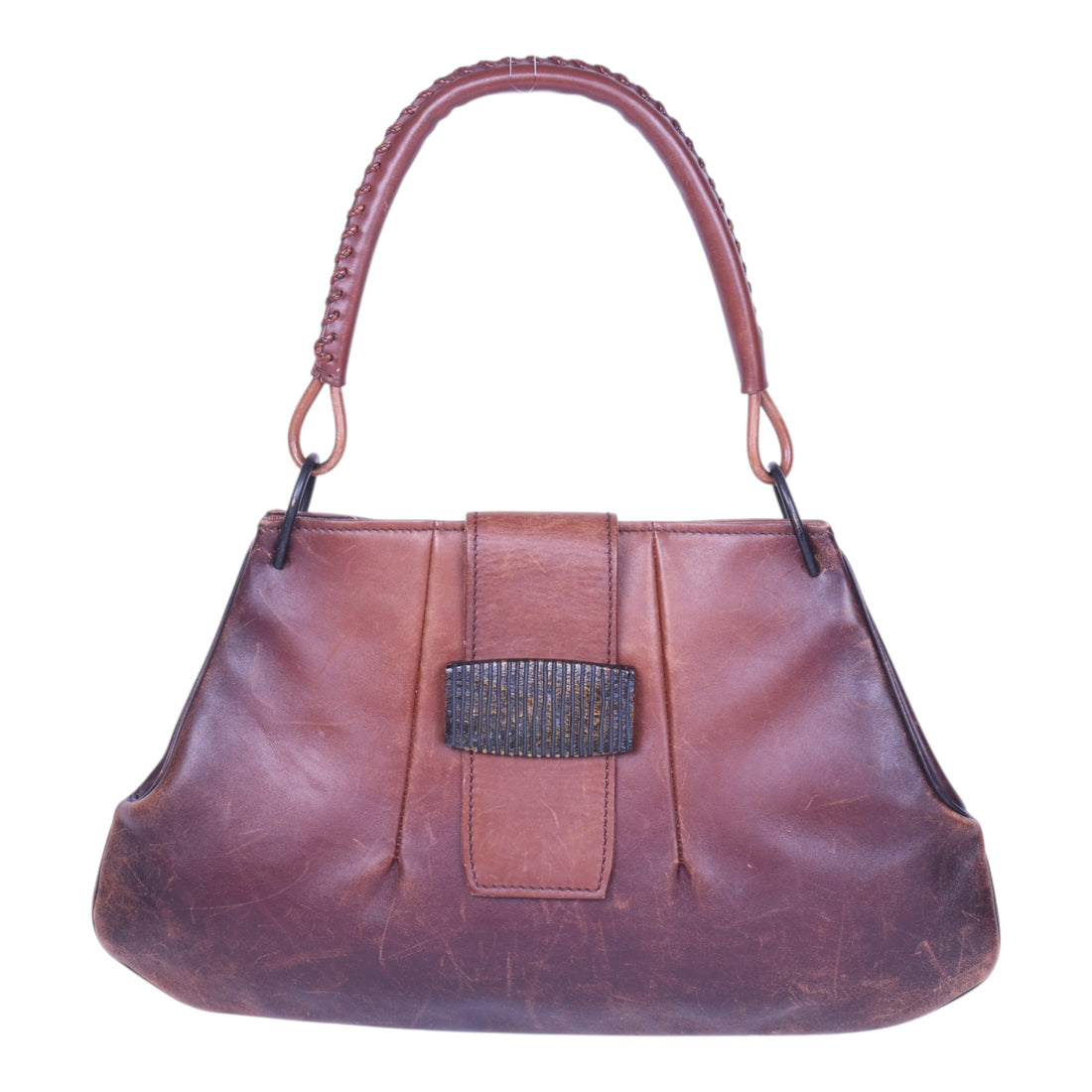 Gradient Schoudertas Bruin Leer (Tom Ford era)